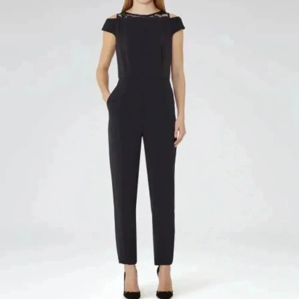 Reiss super cute Navy JumpSuit -Size 2